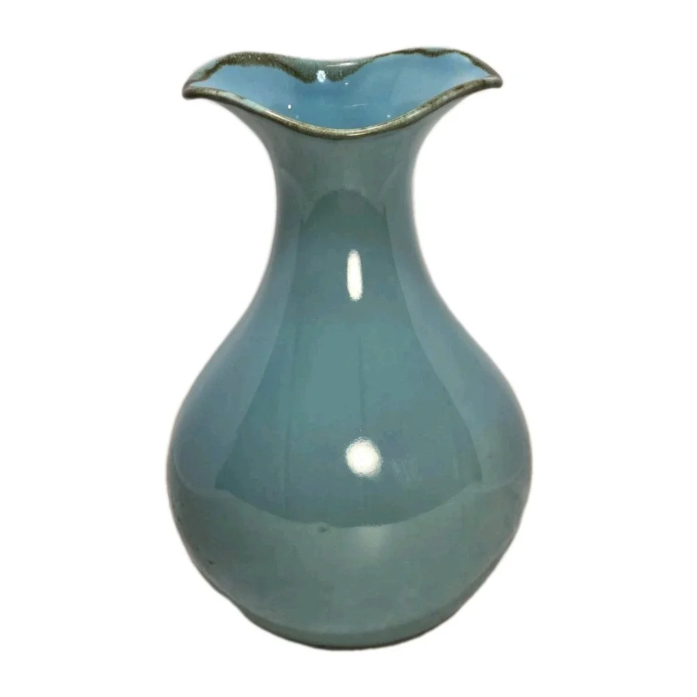 Southern Living At Home Blue Ceramic Vase‎ 12